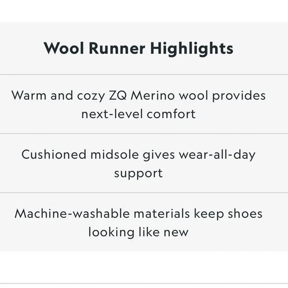 Allbirds Women's Wool Runners in dapple grey w/cream sole SZ 10 - Picture 3 of 10